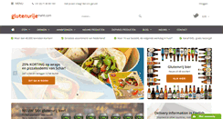 Desktop Screenshot of glutenvrijemarkt.com